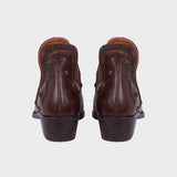 Estrella | Botines de Piel con Forma Puntiaguda