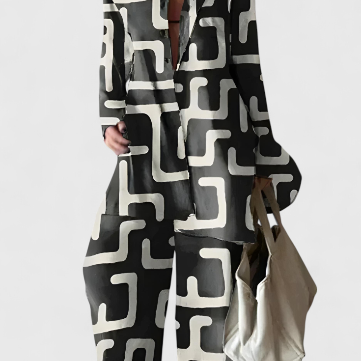 Melania Conjunto de Verano Estilo Natural