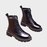 Lotte | Botas con Cordones y Forro de Piel