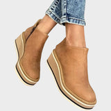 Vina | Botines de Piel con Plataforma