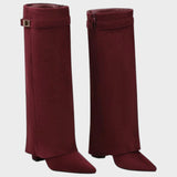 Lunara | Botas de Caña Alta de Ante