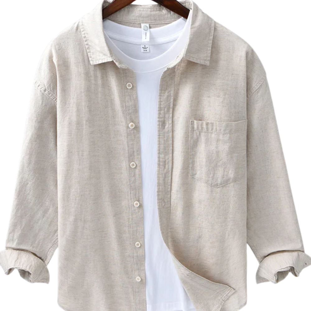 Camisa de lino Doha