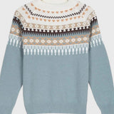 Gemma | Jersey de Cuello Redondo Texturizado