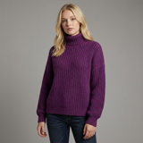 Larisa | Jersey de cuello alto de punto