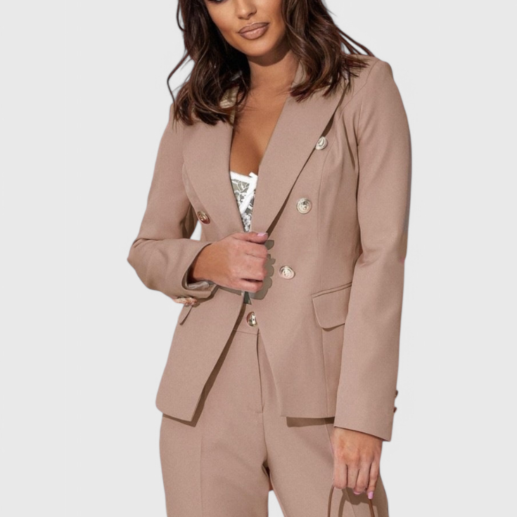 Rosalind Conjunto de Blazer y Pantalones Elegante