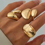 Anillos Irregulares de Metal