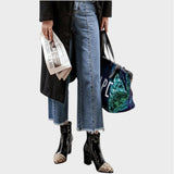 Diva | Botas de Charol con Estampado de Leopardo