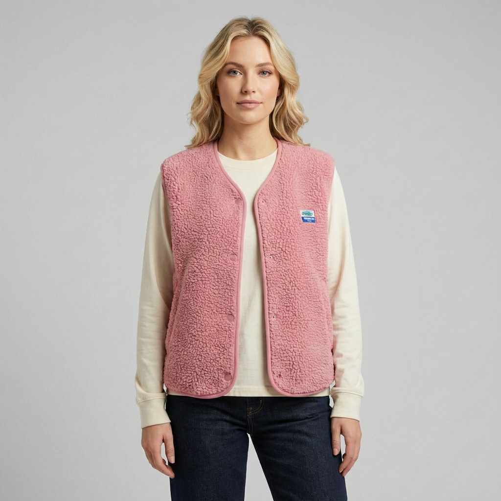 Chaleco polar de alta calidad para mujer