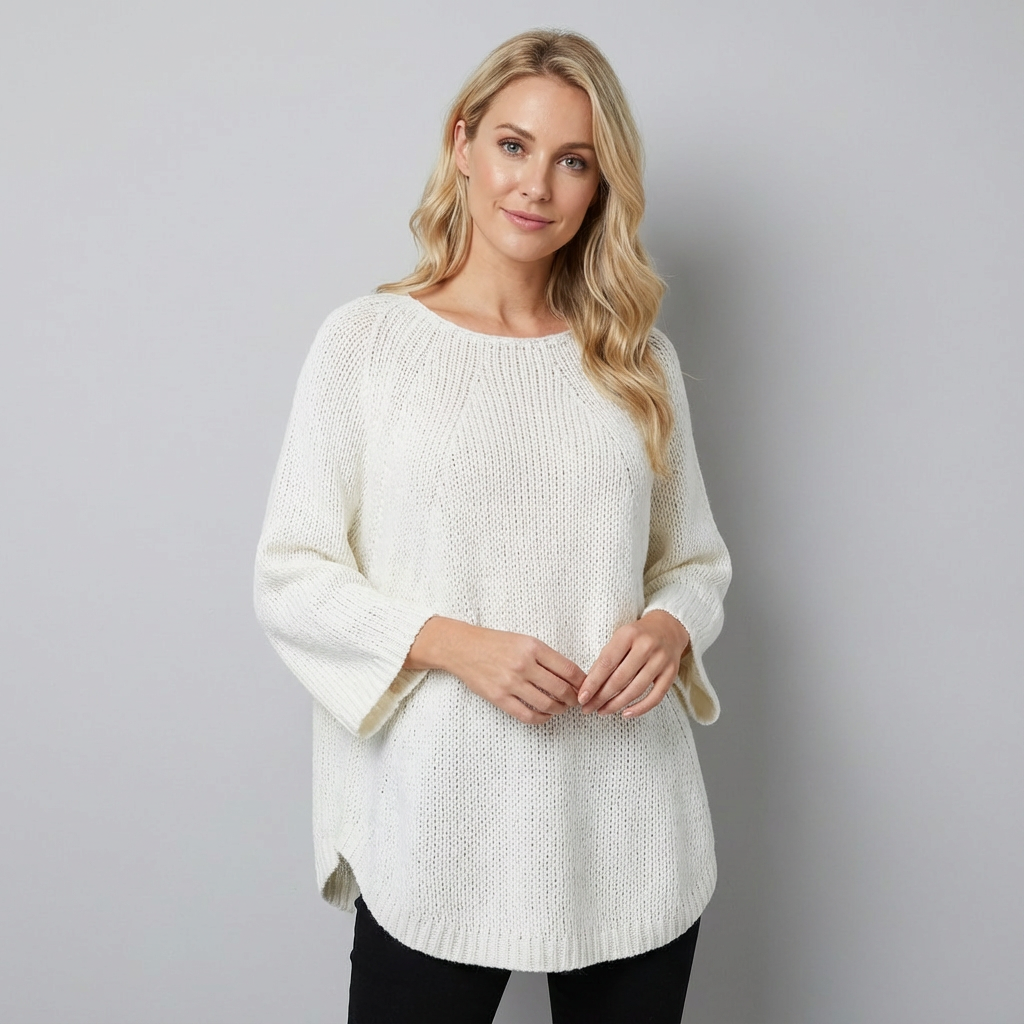 Sanda | Jersey con mangas tipo murciélago