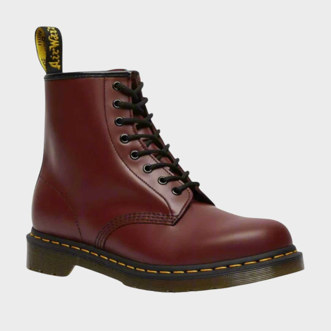 Mariana |  Botas de Piel Estilo Militar con Cordones