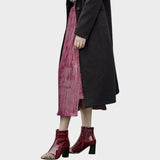 Diva | Botas de Charol con Estampado de Leopardo