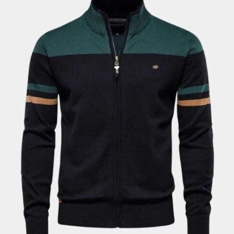 Anders™ | Cardigan de punto con cierre de cremallera