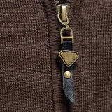 Anders™ | Cardigan de punto con cierre de cremallera