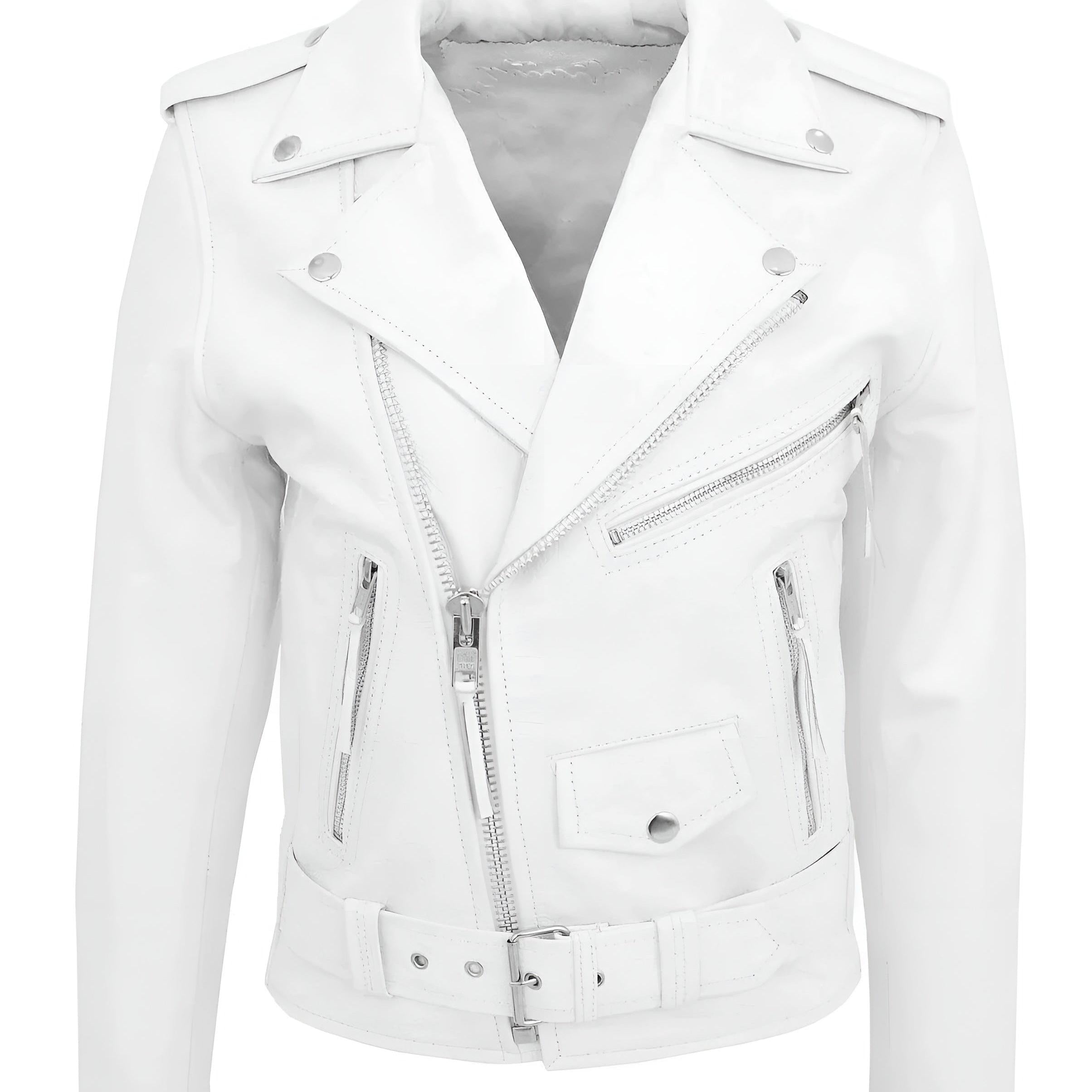 Austin™ | Chaqueta de Cuero Clásica Biker