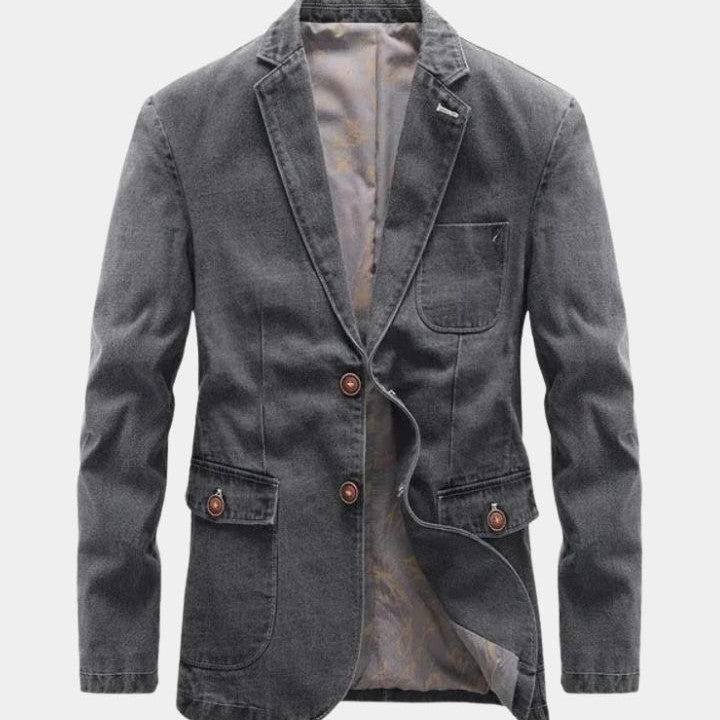 Covenant™ | Blazer de mezclilla
