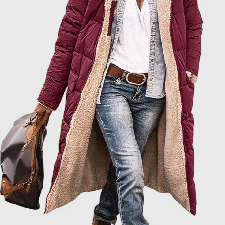 Blanca | Abrigo Suave y Acolchada para Comodidad