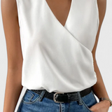 Yariela | Top Suave de Verano con Escote en V