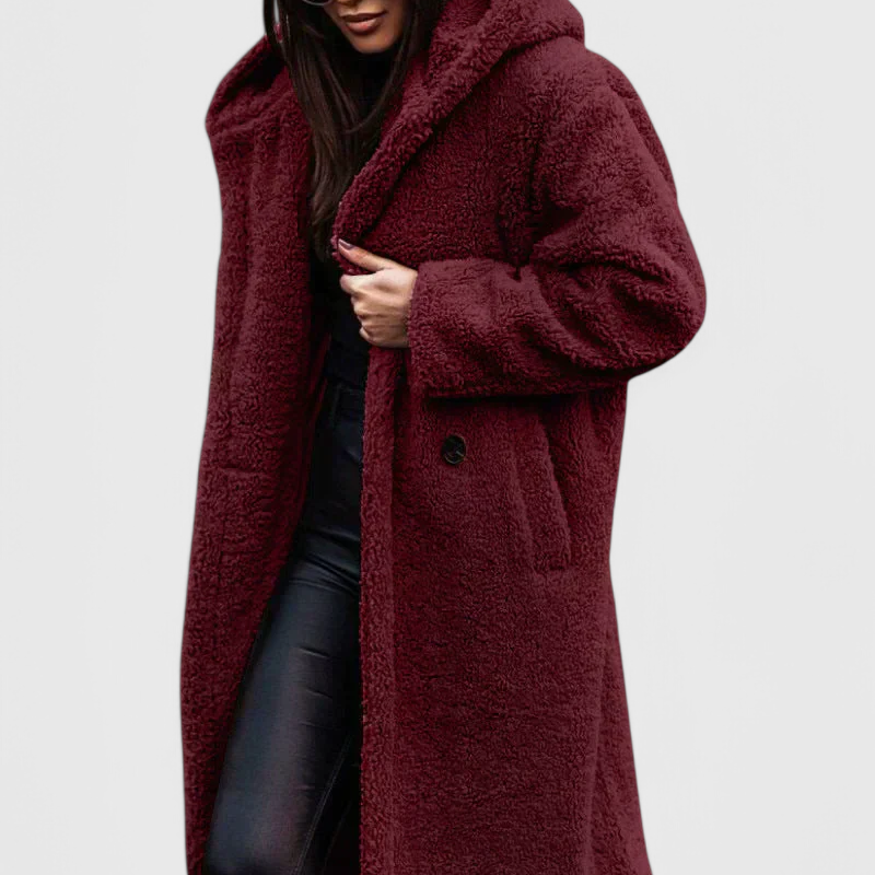 Mila | Abrigo de Piel de Oso Largo