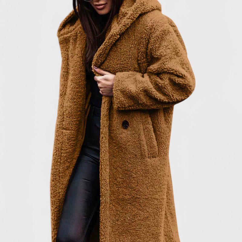 Mila | Abrigo de Piel de Oso Largo