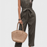 Marie Mono Sin Mangas con Botones