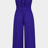 Patrizia Mono Palazzo Plisado con Cuello Halter