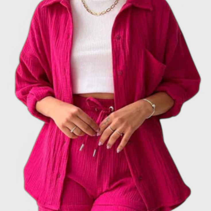 Xenia Conjunto de Collar Relajado