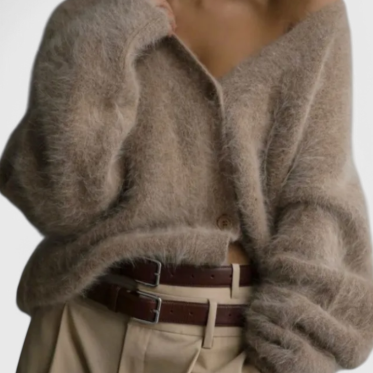 Daniela | Cardigan de Mezcla de Cachemira Suave