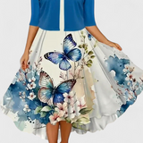 Estrella Conjunto de Vestido Blazer Midi