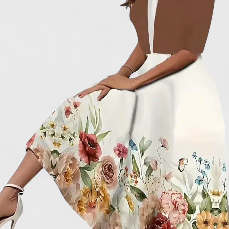 Estrella Conjunto de Vestido Blazer Midi