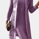 Freya Conjunto de Vestido de Dos Piezas con Encaje