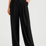 Pantalones de Pierna Ancha | Cintura Alta | Atemporal y Elegante