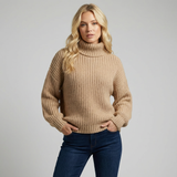 Larisa | Jersey de cuello alto de punto