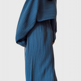 Martha Conjunto de Dos Piezas con Falda de Abertura Alta