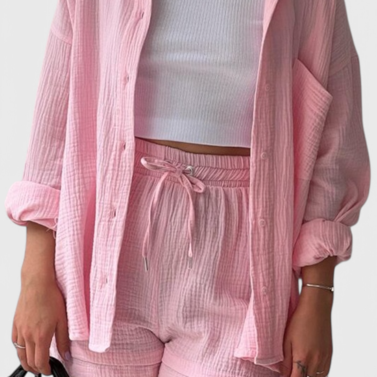 Xenia Conjunto de Collar Relajado