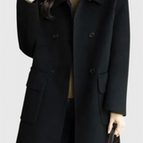 Camille | Abrigo de Lana Clásico de Doble Botonadura