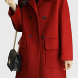Camille | Abrigo de Lana Clásico de Doble Botonadura