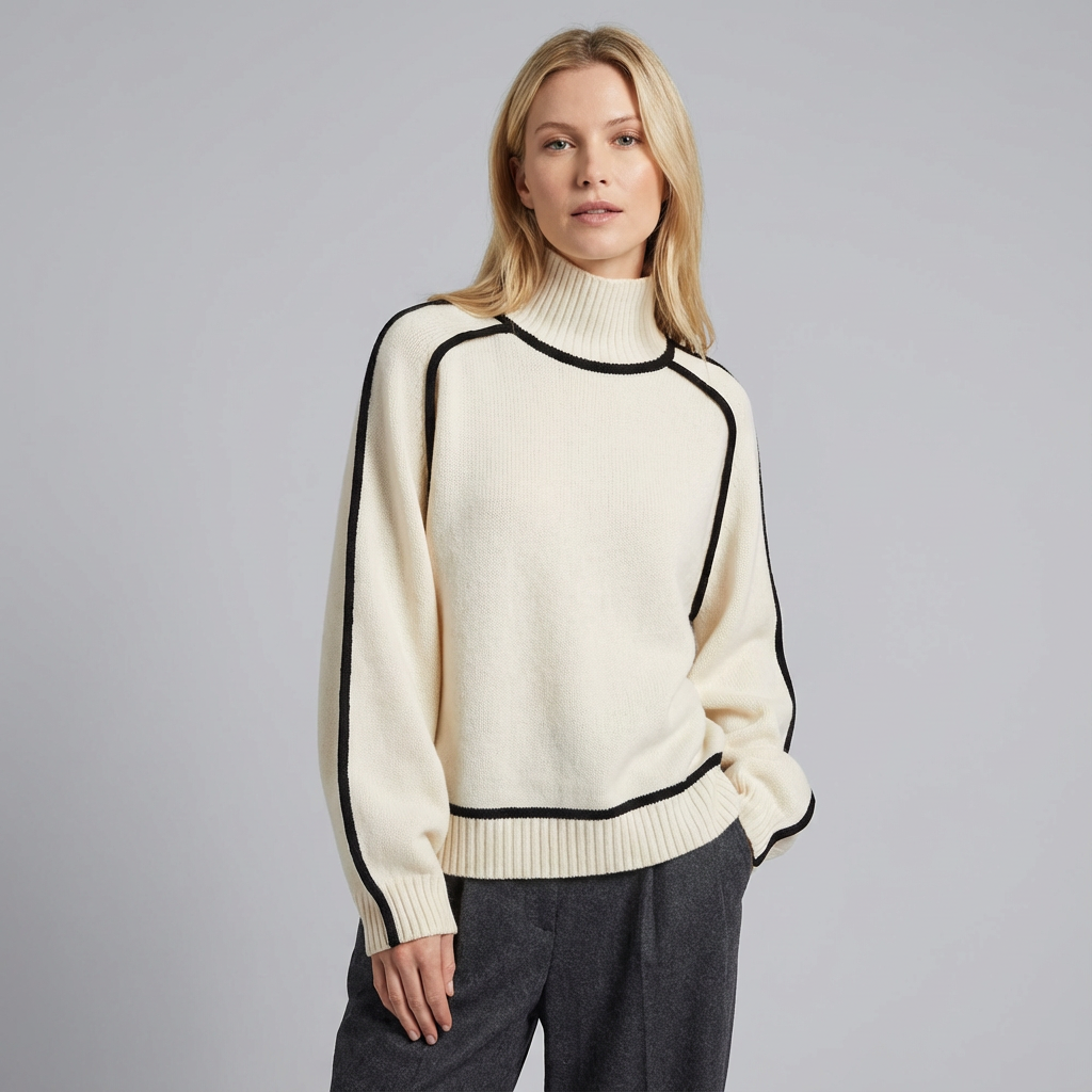 Teodora | Jersey con cuello alto oversize