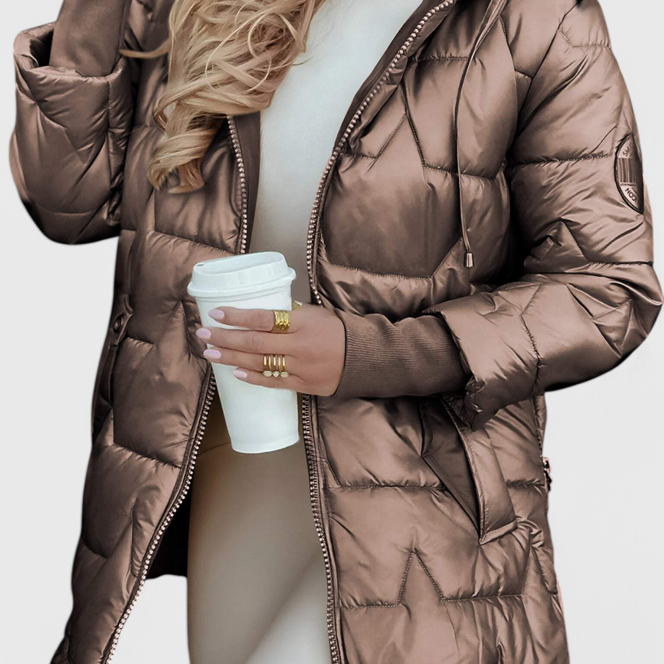 Marcella | Abrigo Aislante Acogedor con Capucha