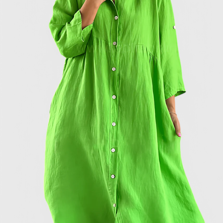 Rosamund | Vestido Camisa