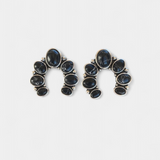 Pendientes Herradura de Piedra Natural