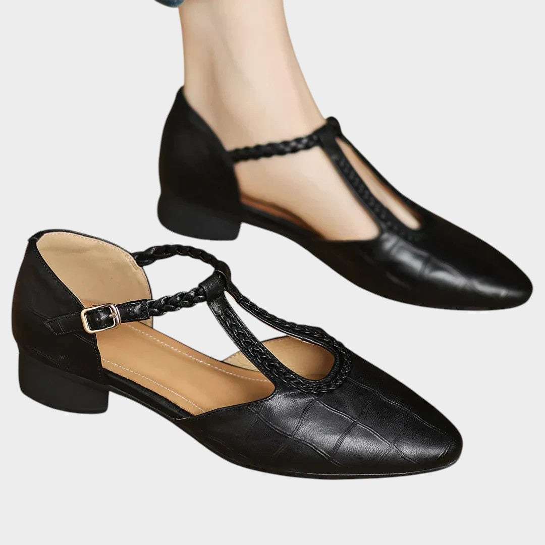 Elena™ | Calzado de cuero confort