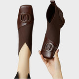 Abigail | Botines de Piel con Elástico