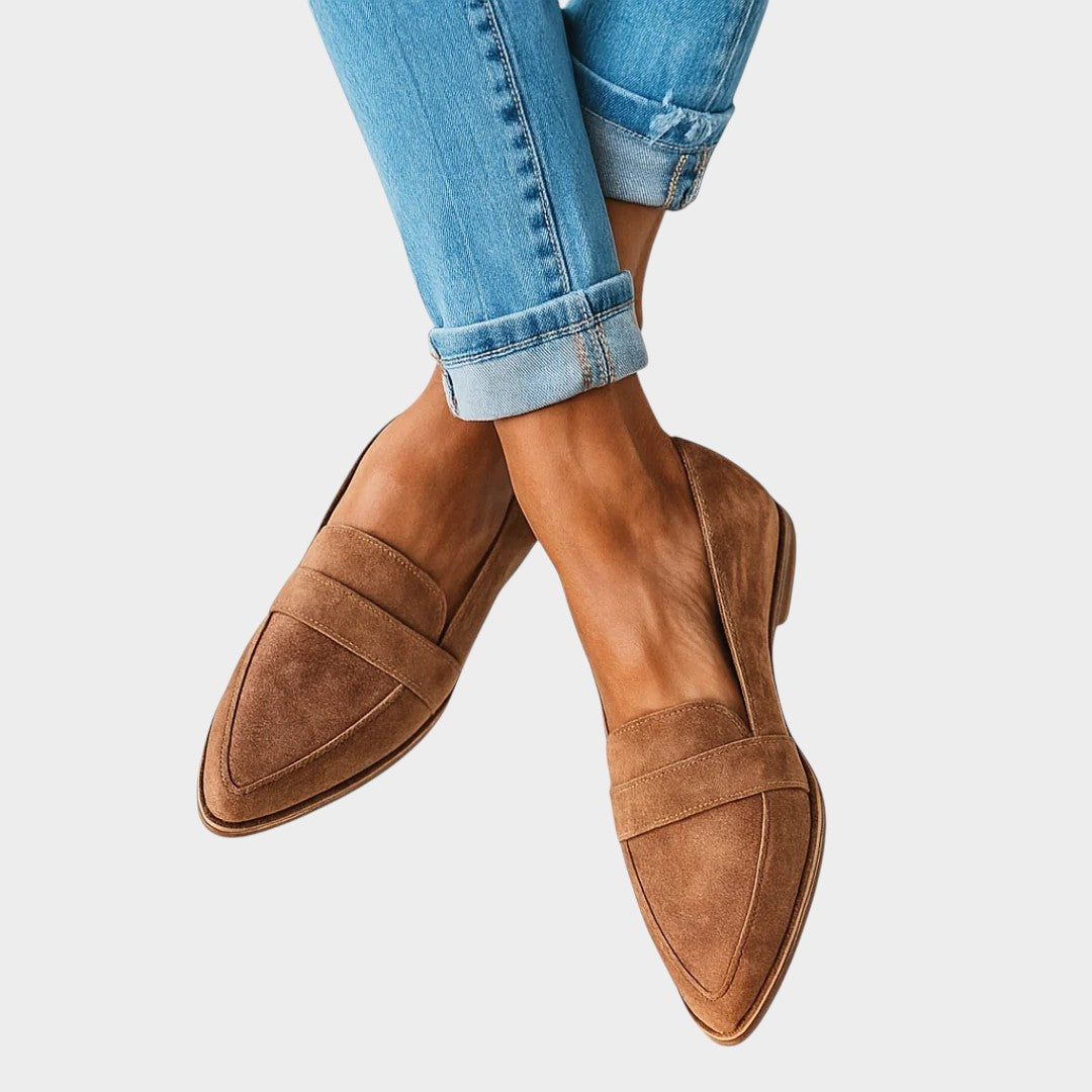 Rosa™⏐Mocasines ortopédicos de cuero⏐Edición Premium