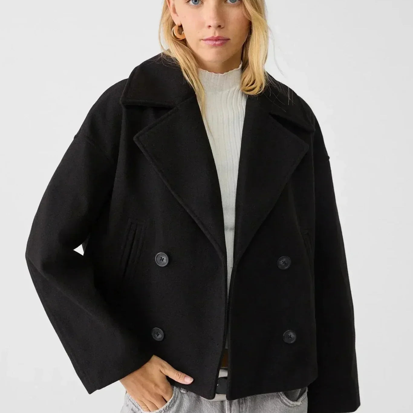 Destiny | Chaqueta Corta Doble Botonadura