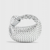 Sage Bolso Satchel Mini Woven